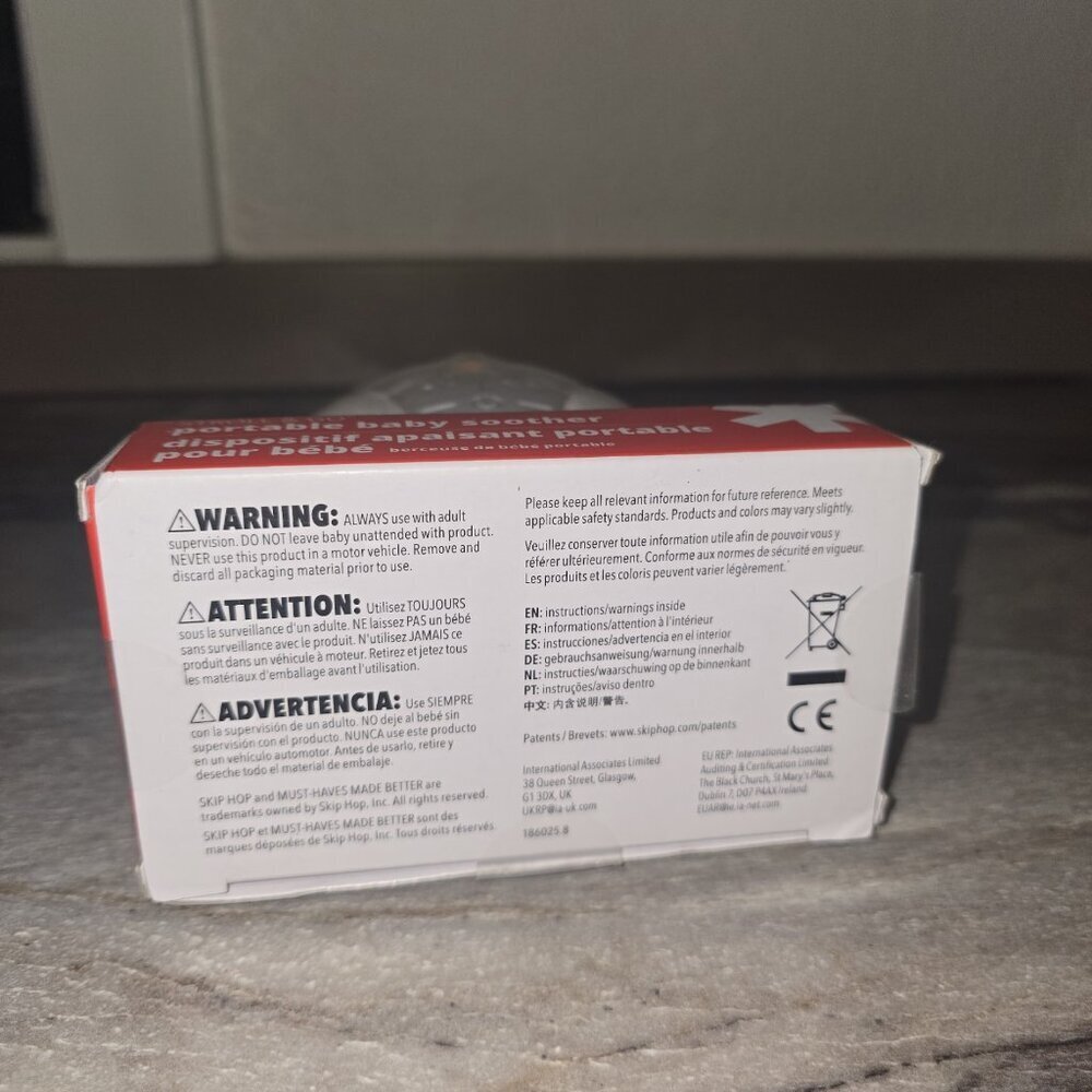 SKIP HOP STROLL & GO PORTABLE BABY SOOTHER 4 MELODIES & SOUNDS NEW - Picture 7 of 7